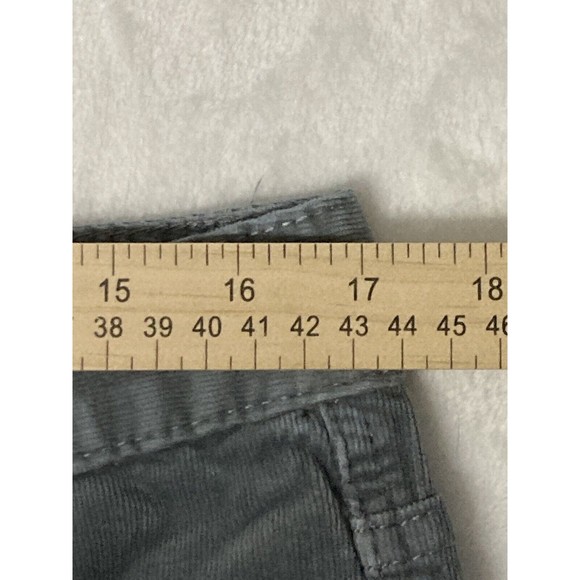 Calvin Klein Jeans Womens Straight Gray Corduroy Stretch Size 12 - Picture 6 of 15